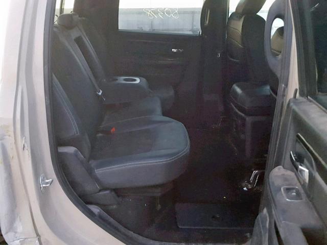 1C6RR7YT5HS603747 - 2017 RAM 1500 REBEL ყავისფერი ფოტო 6