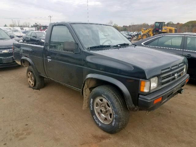 1N6SD11Y8NC330298 - 1992 NISSAN TRUCK SHOR BLACK photo 1