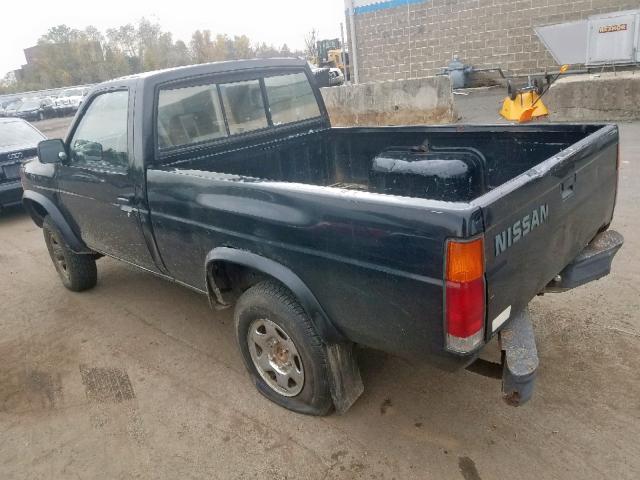 1N6SD11Y8NC330298 - 1992 NISSAN TRUCK SHOR BLACK photo 3