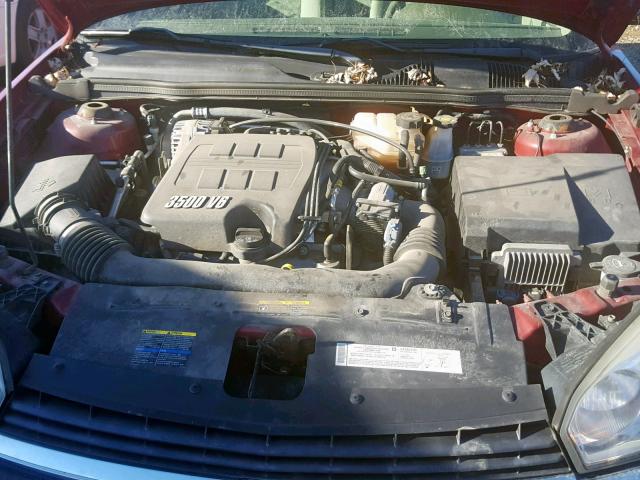 1G1ZT54875F278161 - 2005 CHEVROLET MALIBU LS Tünd qırmızı foto 7