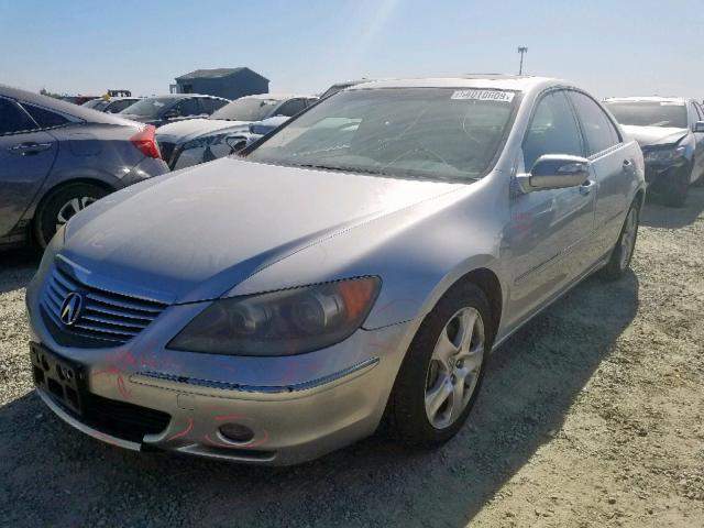 JH4KB16506C007323 - 2006 ACURA RL SILVER photo 2