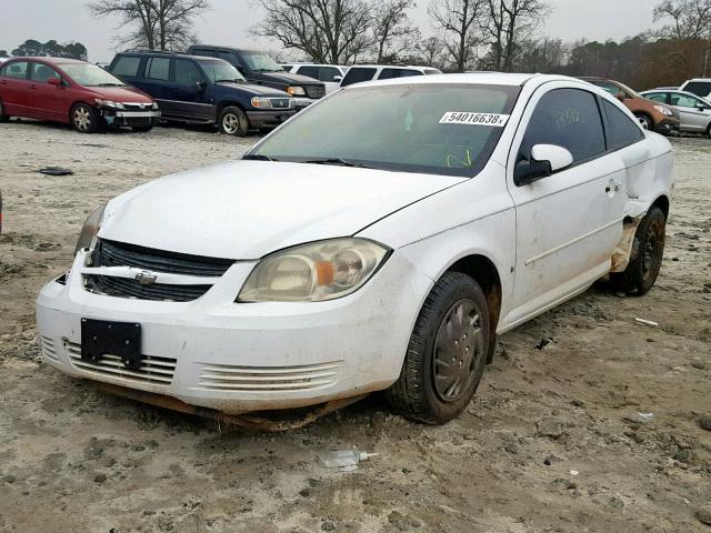 1G1AT18H597241481 - 2009 CHEVROLET COBALT LT WHITE photo 2