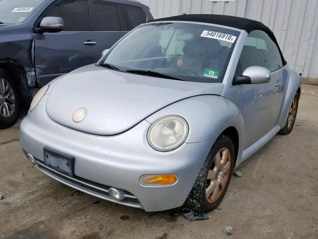 3VWCD21Y33M317531 - 2003 VOLKSWAGEN NEW BEETLE 银色 照片 2