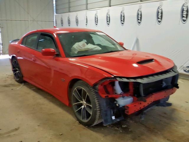2C3CDXGJ4JH261156 - 2018 DODGE CHARGER R/ RED photo 1