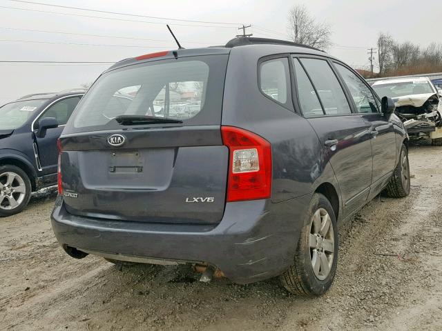 KNAFG526987176906 - 2008 KIA RONDO LX CHARCOAL photo 4