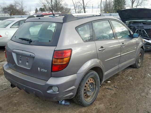 5Y2SL62834Z465587 - 2004 PONTIAC VIBE BEIGE photo 4