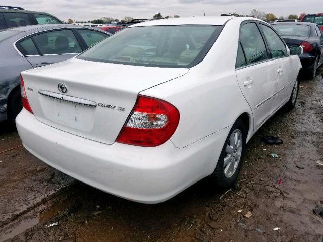 4T1BE30K53U218957 - 2003 TOYOTA CAMRY LE WHITE photo 4