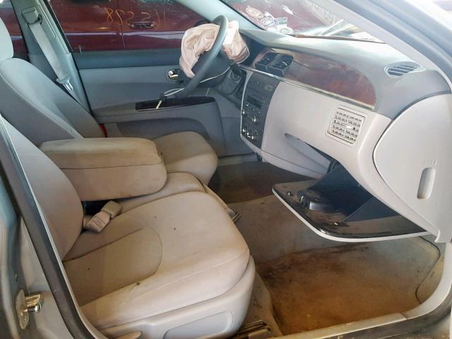 2G4WC582371248046 - 2007 BUICK LACROSSE C GRAY photo 5