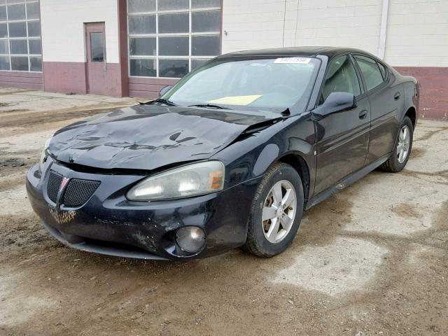 2G2WP552871193627 - 2007 PONTIAC GRAND PRIX BLACK photo 2