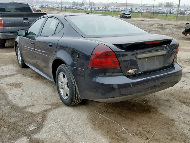 2G2WP552871193627 - 2007 PONTIAC GRAND PRIX BLACK photo 3