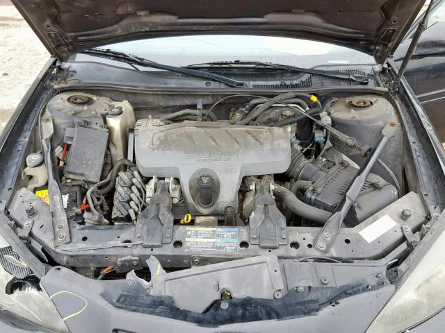 2G2WP552871193627 - 2007 PONTIAC GRAND PRIX BLACK photo 7