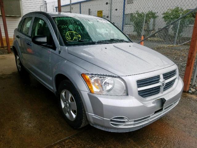 1B3HB28B98D574469 - 2008 DODGE CALIBER SILVER photo 1