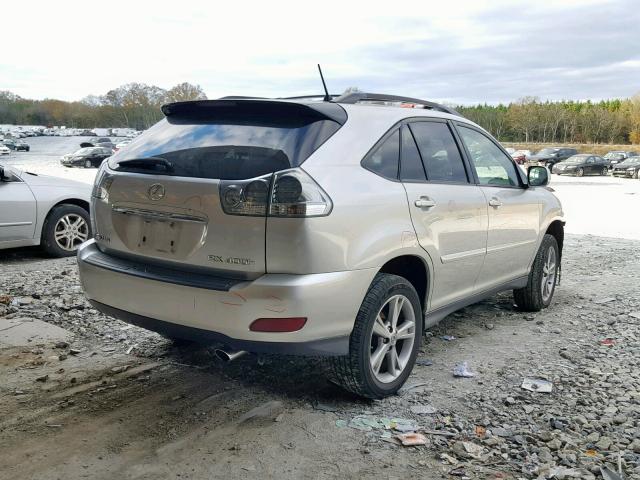 JTJHW31UX60021027 - 2006 LEXUS RX 400 SILVER photo 4