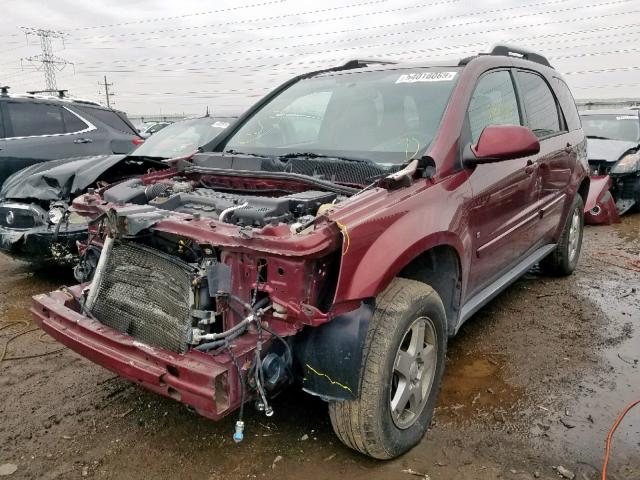 2CKDL33F786012765 - 2008 PONTIAC TORRENT BURGUNDY photo 2