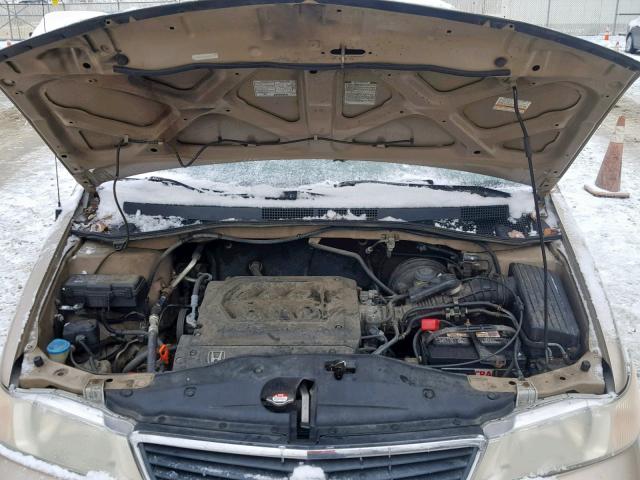 2HKRL1850YH607311 - 2000 HONDA ODYSSEY LX GOLD photo 7