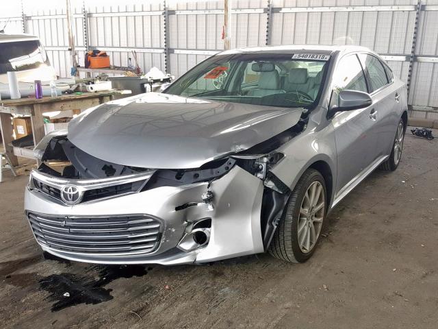 4T1BK1EB4FU176713 - 2015 TOYOTA AVALON XLE SILVER photo 2