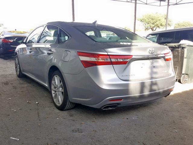 4T1BK1EB4FU176713 - 2015 TOYOTA AVALON XLE SILVER photo 3