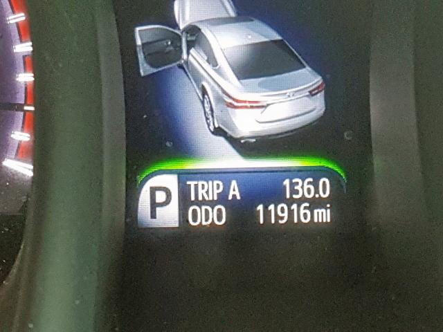 4T1BK1EB4FU176713 - 2015 TOYOTA AVALON XLE SILVER photo 8