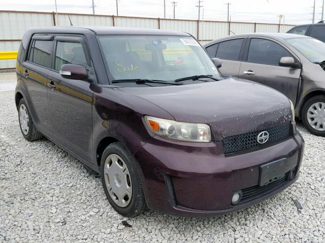 JTLKE50E891094675 - 2009 TOYOTA SCION XB Bordo foto 1