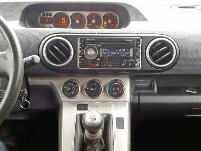 JTLKE50E891094675 - 2009 TOYOTA SCION XB Bordo foto 9