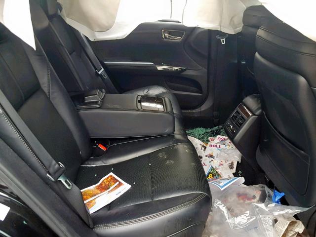 4T1BK1EB3FU172166 - 2015 TOYOTA AVALON XLE BLACK photo 6