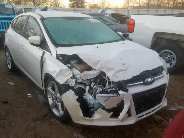 1FADP3N24EL101899 - 2014 FORD FOCUS TITA WHITE photo 1