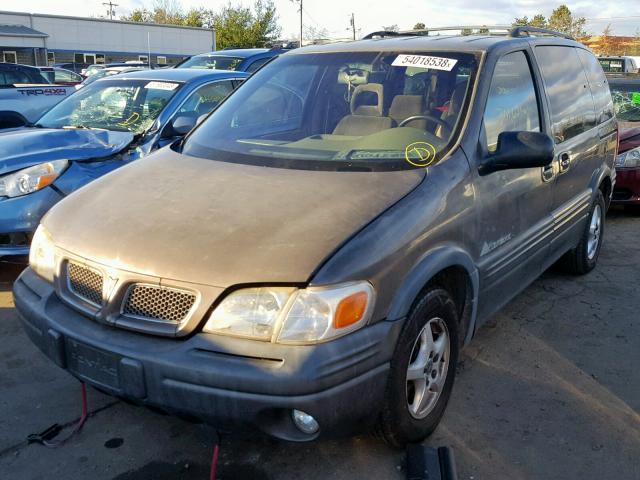 1GMDU03E8YD131349 - 2000 PONTIAC MONTANA BROWN photo 2