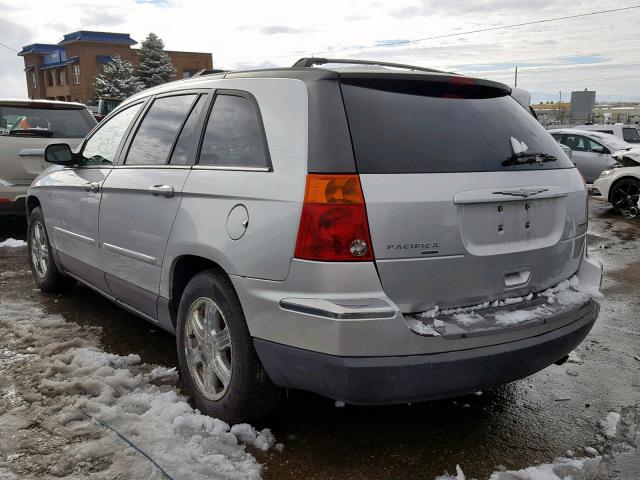 2C8GF68465R294538 - 2005 CHRYSLER PACIFICA T SILVER photo 3