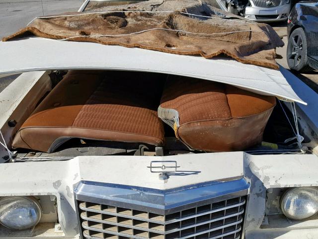 7J87H135579 - 1977 FORD T BIRD WHITE photo 7