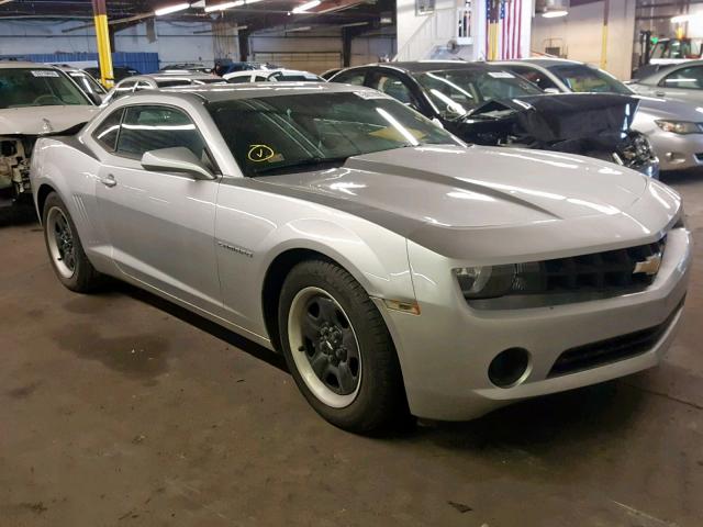 2G1FA1E35C9194172 - 2012 CHEVROLET CAMARO LS SILVER photo 1