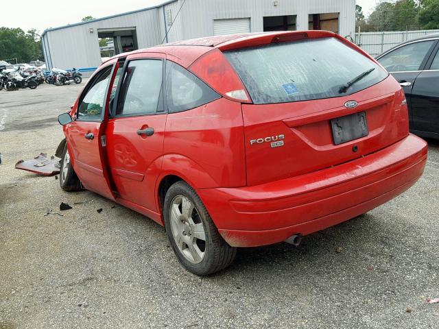 1FAFP37N36W236436 - 2006 FORD FOCUS ZX5 RED photo 3