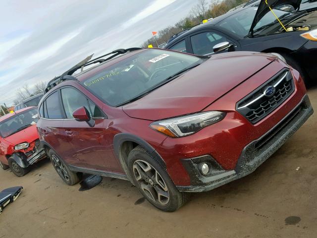 JF2GTALC1JH304637 - 2018 SUBARU CROSSTREK RED photo 1