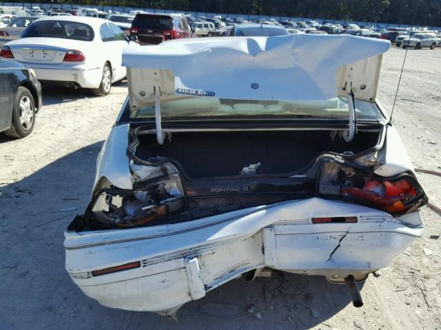 1G2WH54T6NF284523 - 1992 PONTIAC GRAND PRIX WHITE photo 9
