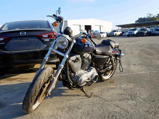 1HD4CR216DC415765 - 2013 HARLEY-DAVIDSON XL883 SUPE BLUE photo 2