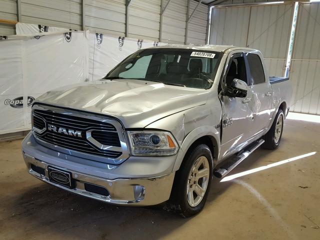 1C6RR7PM6GS109955 - 2016 RAM 1500 LONGH SILVER photo 2