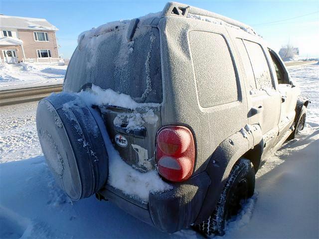 1J4GL38K45W659095 - 2005 JEEP LIBERTY RE GRAY photo 4