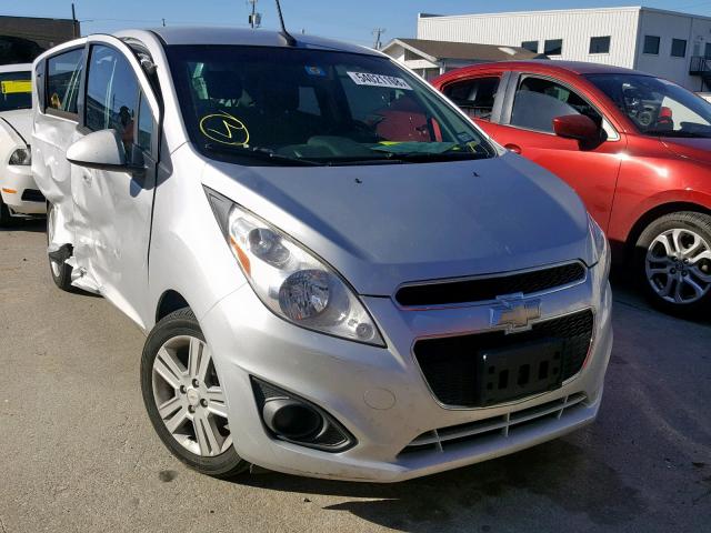 KL8CB6S98DC611977 - 2013 CHEVROLET SPARK LS SILVER photo 1