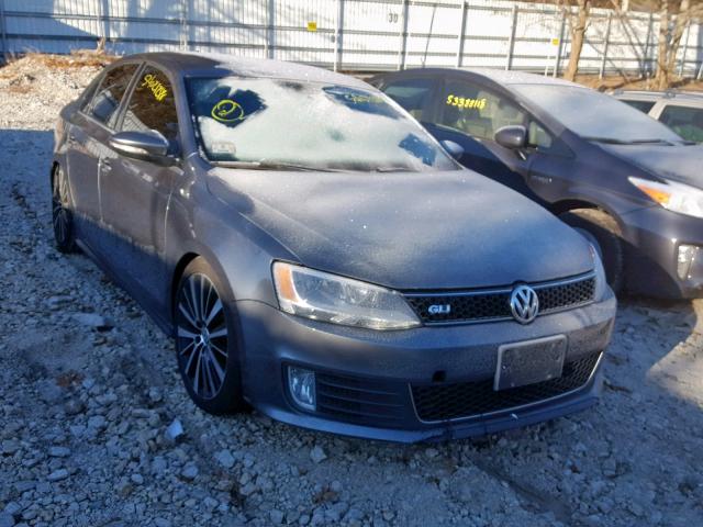 3VW5S7AJ7DM308198 - 2013 VOLKSWAGEN JETTA GLI GRAY photo 1