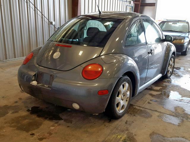 3VWCB21C82M462329 - 2002 VOLKSWAGEN NEW BEETLE GRAY photo 4