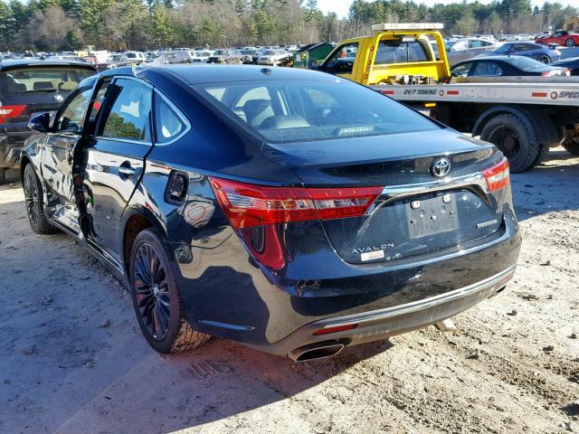 4T1BK1EB2GU231595 - 2016 TOYOTA AVALON XLE CHARCOAL photo 3