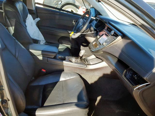 4T1BK1EB2GU231595 - 2016 TOYOTA AVALON XLE CHARCOAL photo 5