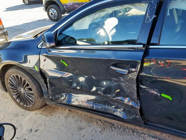 4T1BK1EB2GU231595 - 2016 TOYOTA AVALON XLE CHARCOAL photo 9
