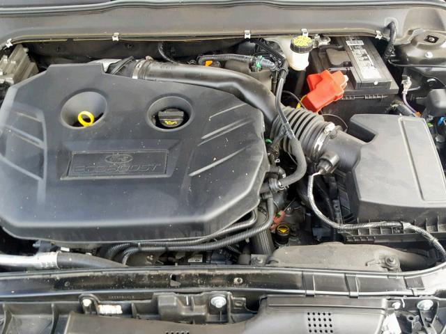 3FA6P0K96HR346427 - 2017 FORD FUSION TIT BLACK photo 7