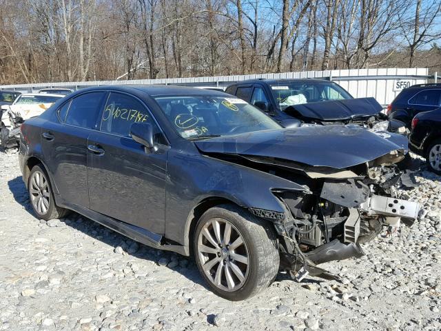 JTHCK262572012279 - 2007 LEXUS IS 250 GRAY photo 1