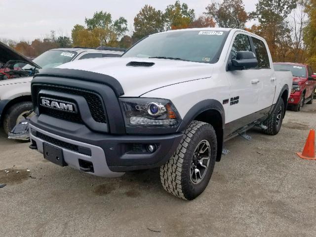 1C6RR7YT0JS203424 - 2018 RAM 1500 REBEL თეთრი ფოტო 2