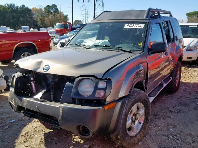 5N1ED28T03C703620 - 2003 NISSAN XTERRA XE TAN photo 2