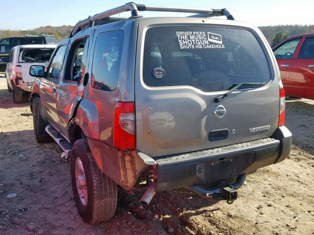 5N1ED28T03C703620 - 2003 NISSAN XTERRA XE TAN photo 3