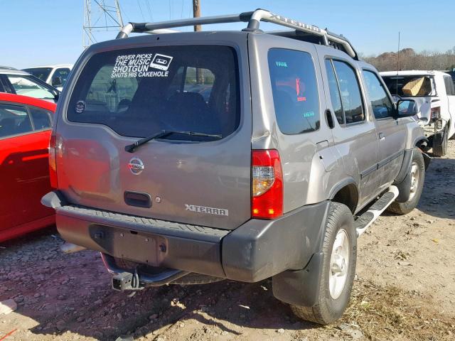 5N1ED28T03C703620 - 2003 NISSAN XTERRA XE TAN photo 4