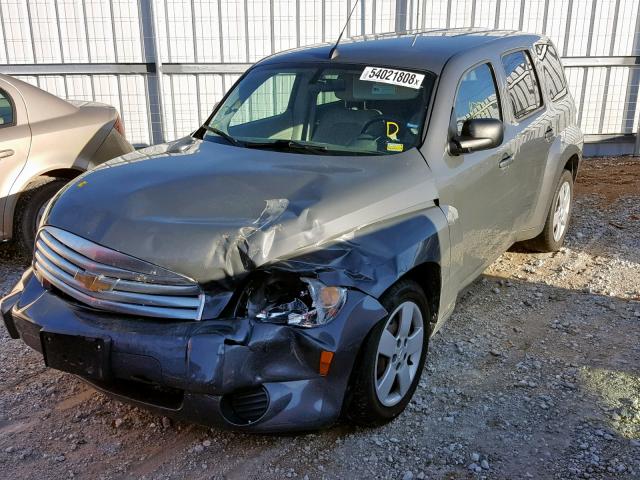 3GNCA13B49S629643 - 2009 CHEVROLET HHR LS GRAY photo 2