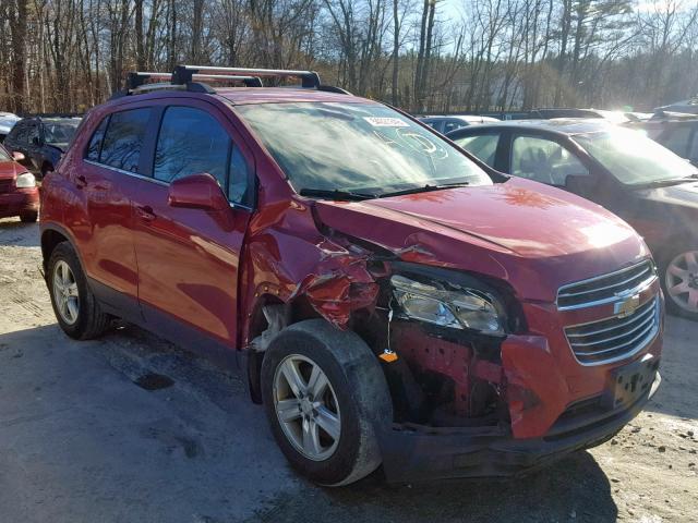 KL7CJRSB3FB082748 - 2015 CHEVROLET TRAX 1LT RED photo 1